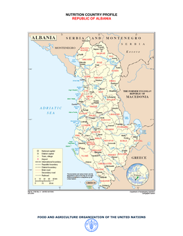 Nutrition Country Profile Republic of Albania