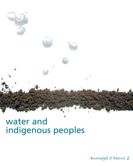 Water and Indigenous Peoples