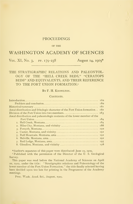 Knowlton Stratigraphic Relations Paleontology Hell Creek Beds.Pdf