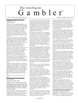 Gamblertm ©2005, Conjelco LLC