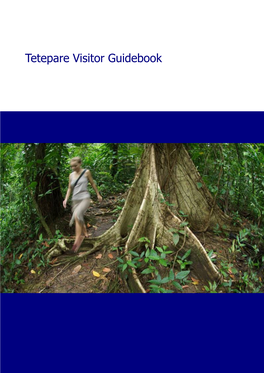 Tetepare Visitor Guidebook