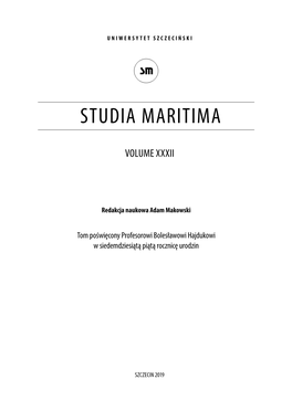 Studia Maritima