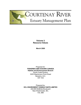 Courtenay River Estuary Management Plan