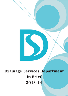 Drainage Services Department in Brief 2013-14