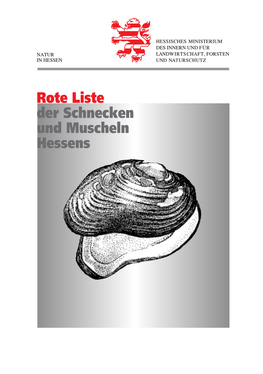 Rote Liste Der Schnecken Und Muscheln Hessens