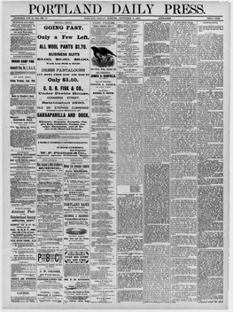 Portland Daily Press: September 06,1880