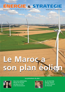 Le Maroc a Son Plan Éolien