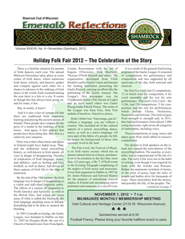 Holiday Folk Fair 2012 – the Celebration of the Story