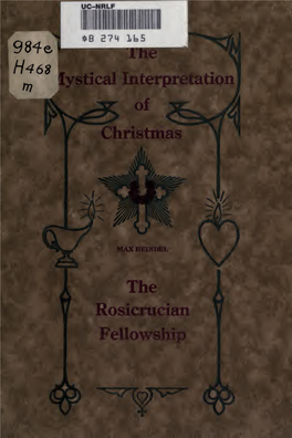 The Mystical Interpretation of Christmas