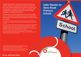 Safer Routes to School Leaflet