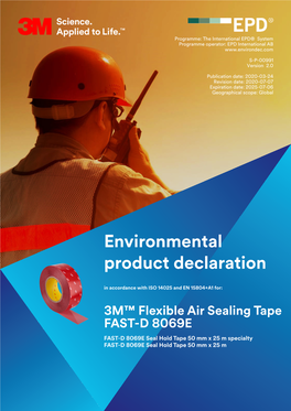 Environmental Product Declaration 3M