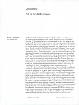 Art in the Anthropocene