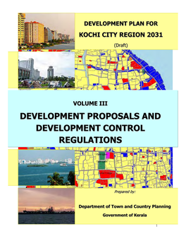 DEVELOPMENT PLAN for KOCHI CITY REGION 2031 (Draft)