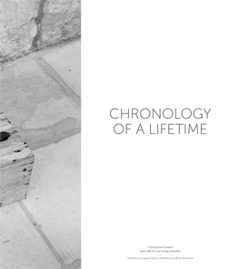 Chronology of a Lifetime