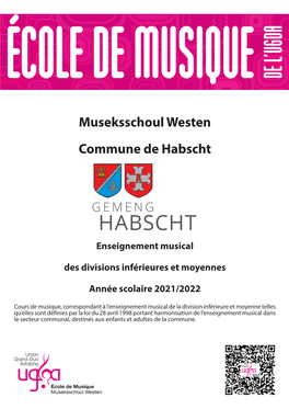 Museksschoul Westen Commune De Habscht