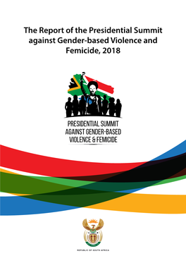 The Report of the Presidential Summit Against Gender-Based Violence and Femicide, 2018