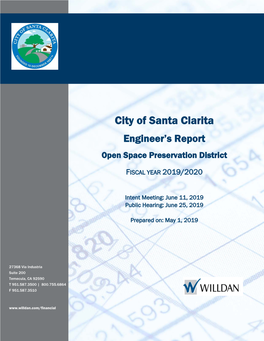 City of Santa Clarita Open Space Inventory Site Checklist