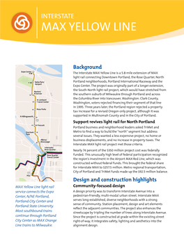 Max Yellow Line