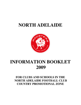 North Adelaide Information Booklet 2009