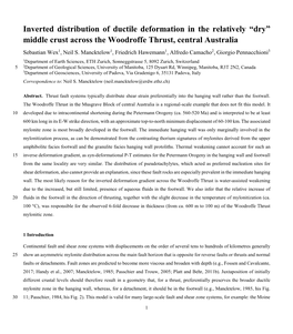 Manuscript with Contributions from All Co-Authors