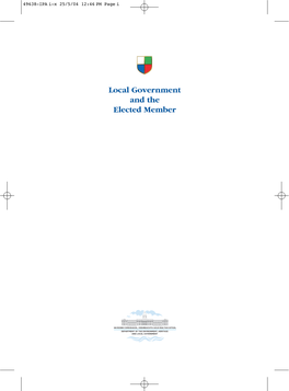 Local Government and the Elected Member 49638-IPA I-X 25/5/04 12:46 PM Page Ii