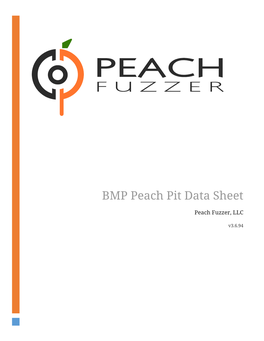 BMP Peach Pit Data Sheet