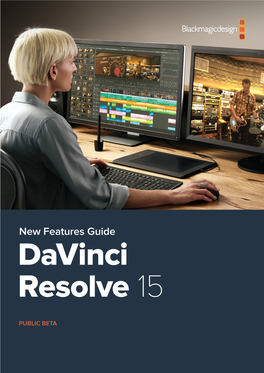 Davinci Resolve 15 New Features Guide