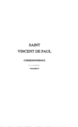 Saint Vincent De Paul