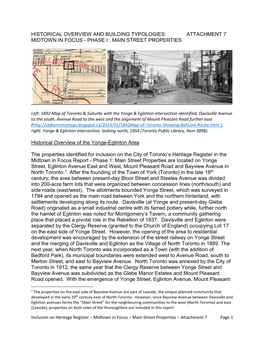 Attachment 7 Midtown in Focus - Phase I : Main Street Properties