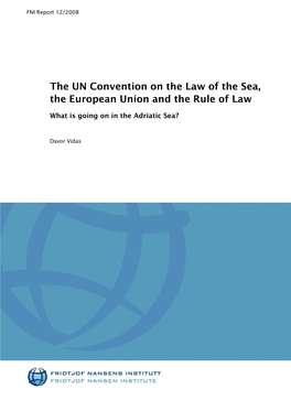 The UN Convention on the Law of the Sea, the European Union and the Rule of Law