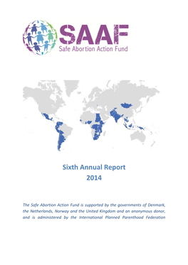 Sixth Annual Report 2014