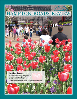 HAMPTON ROADS REVIEW a QUARTERLY PUBLICATION of the HAMPTON ROADS PLANNING DISTRICT COMMISSION • Spring ’08