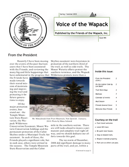 Voice of the Wapack