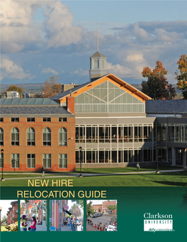 New Hire Relocation Guide Welcome to Clarkson University!