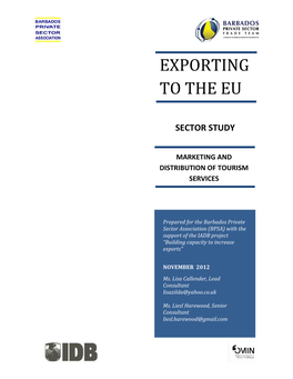 Exporting to the Eu