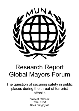 Research Report Global Mayors Forum