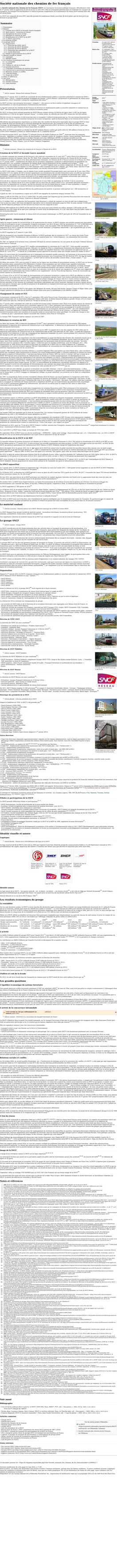 SNCF) Est L'entreprise Ferroviaire Publique Française, Officiellement Créée Société Nationale Des Le 1Er Janvier 1938 En Application Du Décret-Loi Du 31 Août 1937