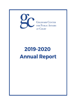 Read Our 2019-2020 Annual Report