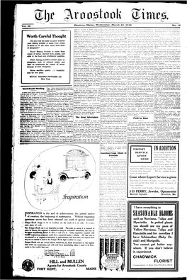 The Aroostook Times, March 22, 1916