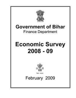 Economic Survey 2008 - 09