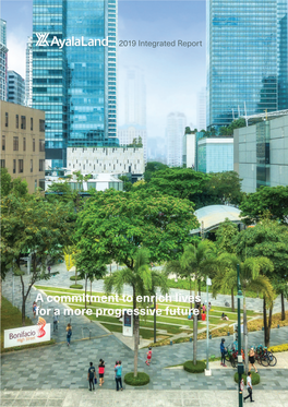 A Commitment to Enrich Lives for a More Progressive Future B Ayala Land, Inc