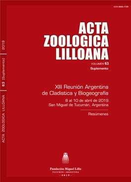 Acta Zoológica Lilloana