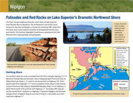 Nipigon: Palisades and Red Rocks on Lake Superior's Dramatic Northwest