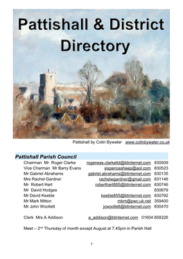 Pattishall Parish Council