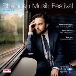Rheingau Musik Festivals 1/2019