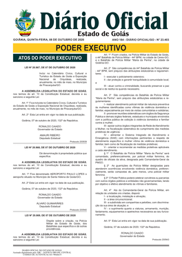 PODER EXECUTIVO Art