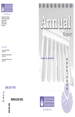 2005-2006 Annual Report