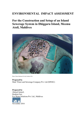 ENVIRONMENTAL IMPACT ASSESSMENT for the Construction