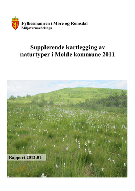 Supplerende Kartlegging Av Naturtyper I Molde Kommune 2011