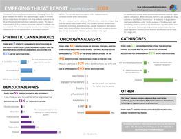 EMERGING THREAT REPORT Fourth Quarter 2020 Special Testing and Research Laboratory